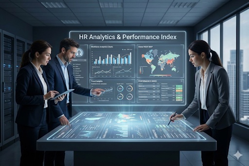 A professional rider on a horse